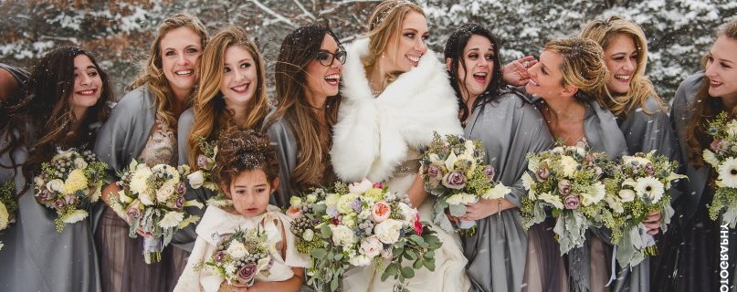 Stylish Bridal Hairstyles for Winter Weddings